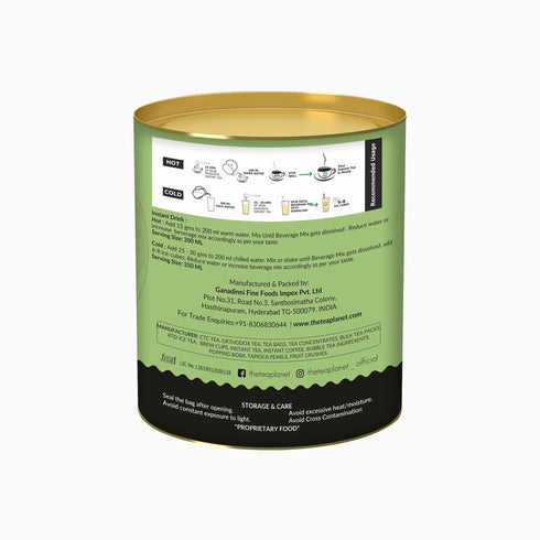 The Tea Planet Spearmint Flavoured Instant Black Tea