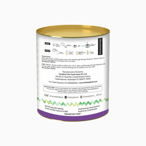 The Tea Planet Earl Grey Flavoured Instant Green Tea