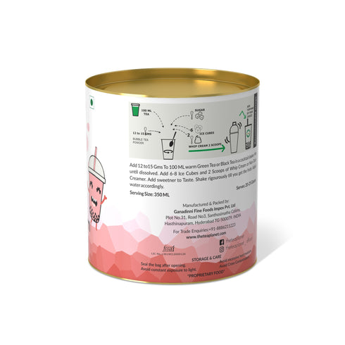The Tea Planet Bubblegum Bubble Tea Premix