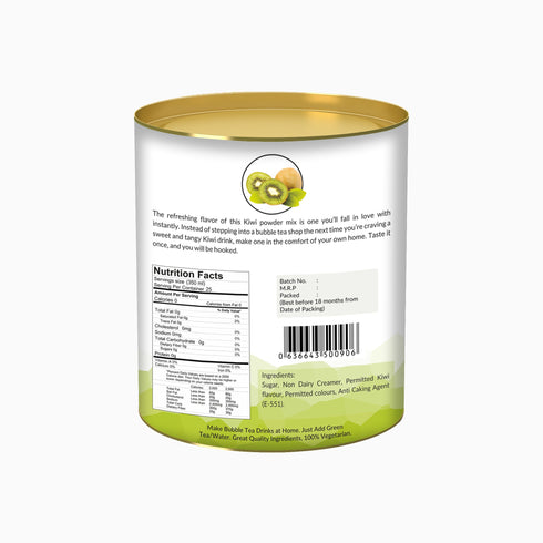The Tea Planet Kiwi Bubble Tea Premix