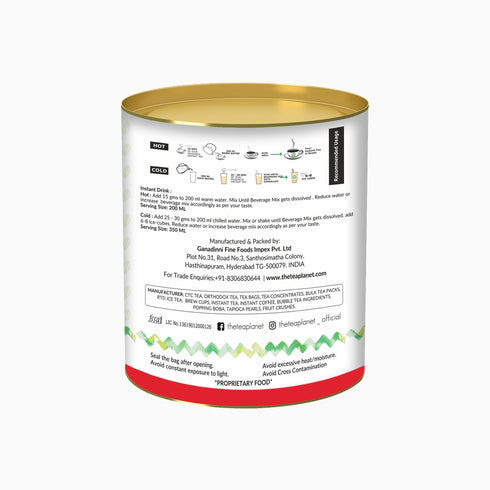 The Tea Planet Lychee Flavoured Instant Green Tea