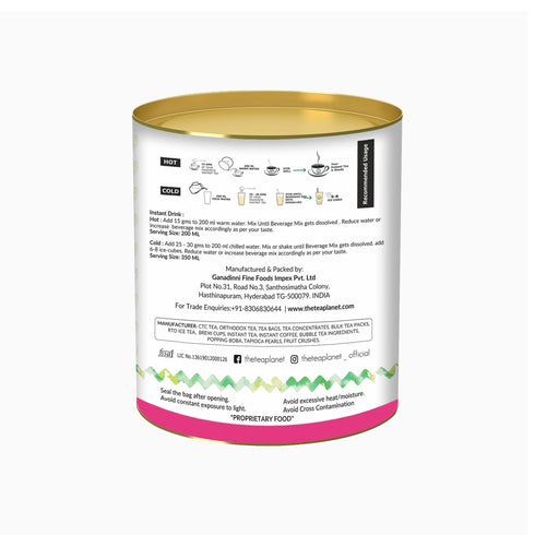 The Tea Planet Bubblegum Flavoured Instant Green Tea