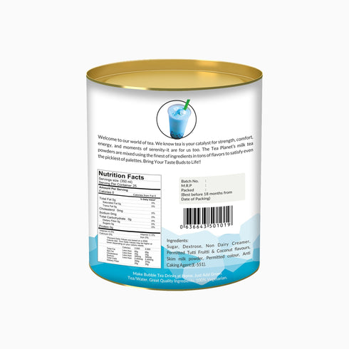 The Tea Planet Blue Hawaii Bubble Tea Premix