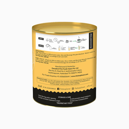 The Tea Planet Mango+Passion Fruit Flavoured Instant Black Tea