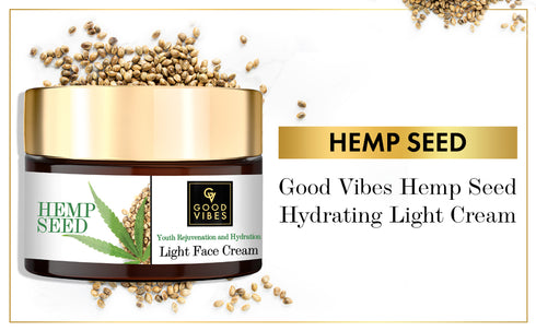 Good Vibes Hemp Seed Youth Rejuvenation & Hydration Light Face Cream