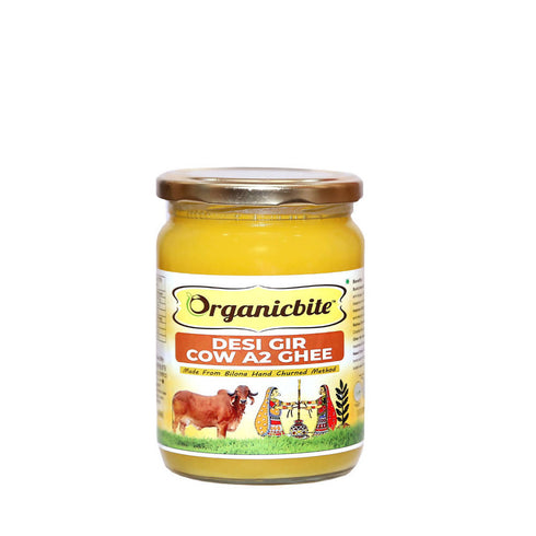 Organicbite Desi Gir Cow A2 Ghee