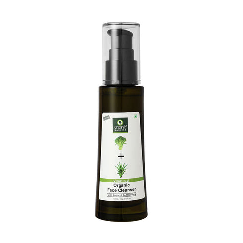 Organic Harvest Vitamin A Organic Face Cleanser with Broccoli & Aloe Vera
