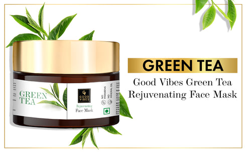 Good Vibes Green Tea Rejuvenating Face Mask