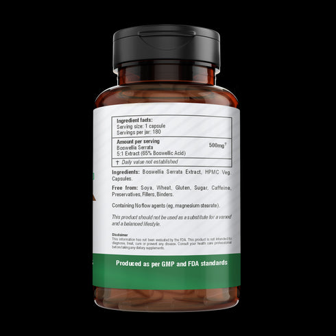 H&C Herbal Boswellia Serrata Veg Capsules