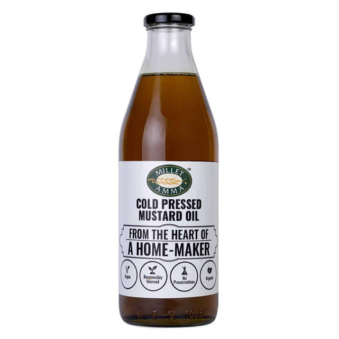 Millet Amma Organics Cold Pressed Mustard Oil