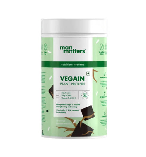 Man Matters Vegain Plant Protein Powder For Men
