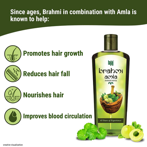 Bajaj Brahmi Amla Hair Oil 400ml