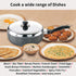 Hawkins Futura Non-stick All-Purpose Pan 22 cm Diameter with Lid 2.5 L (NAP25)
