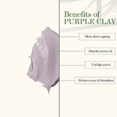 Good Vibes Brazilian Volcanic Skin Clarifying Purple Clay Face Wash 120ml