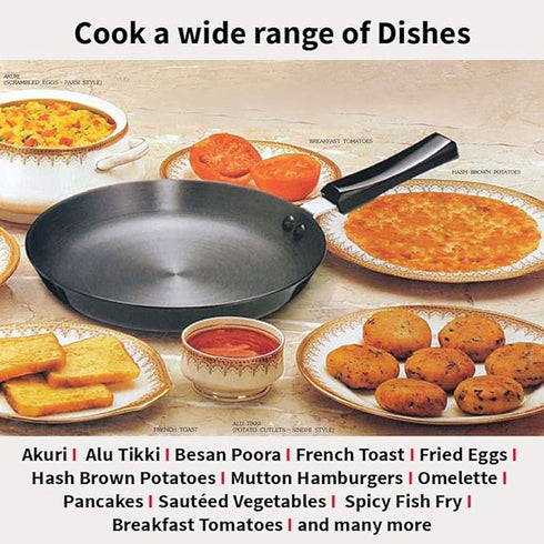 Hawkins Hard Anodised Frying Pan 25 cm Diameter 1 L (AF25)