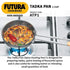 Hawkins Futura Hard Anodised Tadka Pan 10 cm Diameter 240 ml (ATP1)
