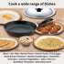 Hawkins Futura Non-stick Frying Pan 26 cm Diameter with Lid 1 L (INF26S)