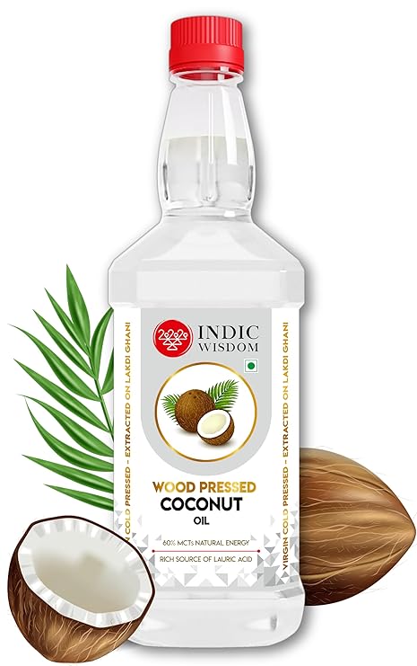 IndicWisdom Wood Pressed Coconut Oil