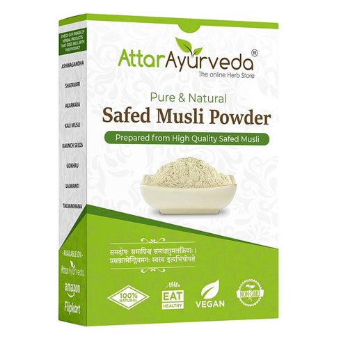 Attar Ayurveda Safed Musli Powder 100g