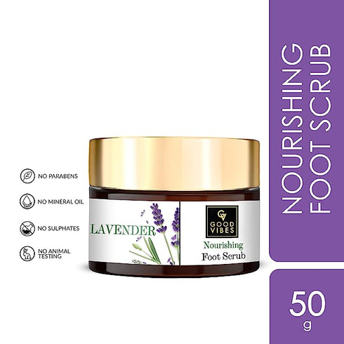 Good Vibes Nourishing Foot Scrub - Lavender 50g