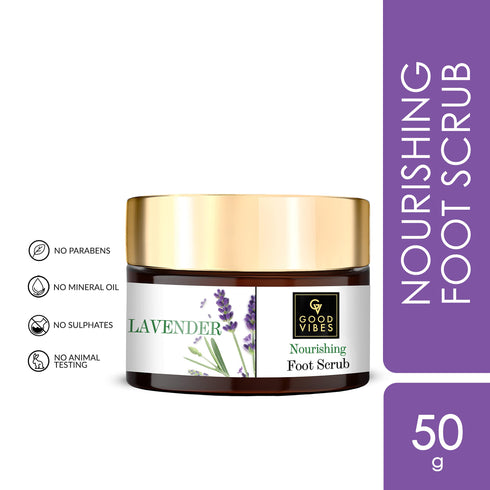 Good Vibes Nourishing Foot Scrub - Lavender 50g