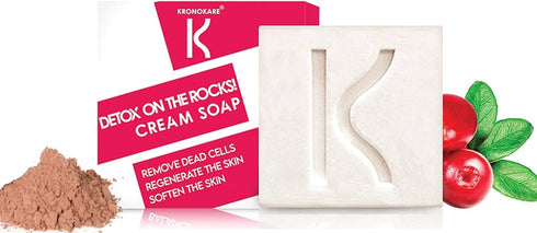 Kronokare Detox On The Rocks Exfoliating Bar Soap 100g