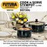 Hawkins Futura Non-stick Cook n Serve Stewpot 20 cm Diameter 3 L with Lid (NST30)