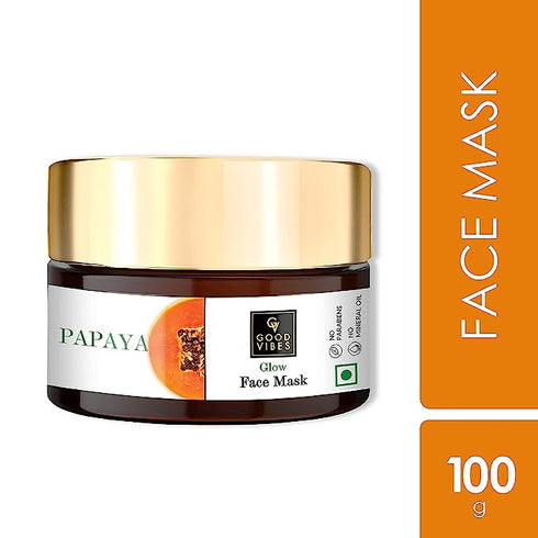 Good Vibes Papaya Glow Face Mask