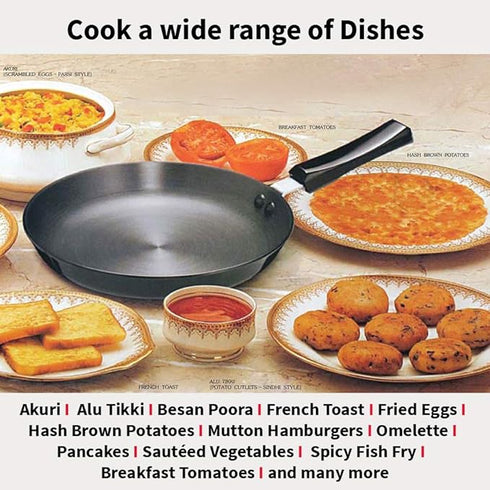 Hawkins Futura Hard Anodised Frying Pan 25 cm Diameter 1 L (IAF25)