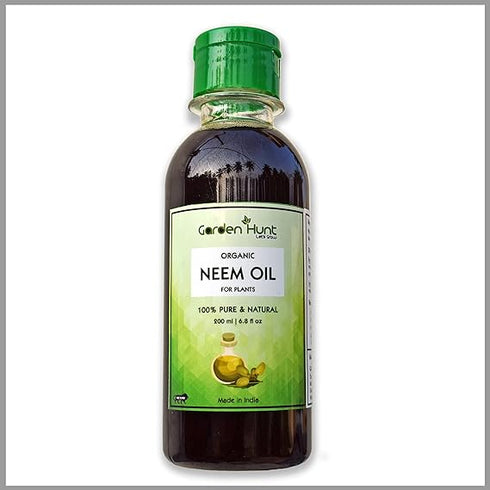 GardenHunt Organic Cold Compressed Pure Neem Oil