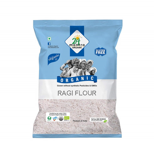 24 Mantra Organic Ragi Flour 500g