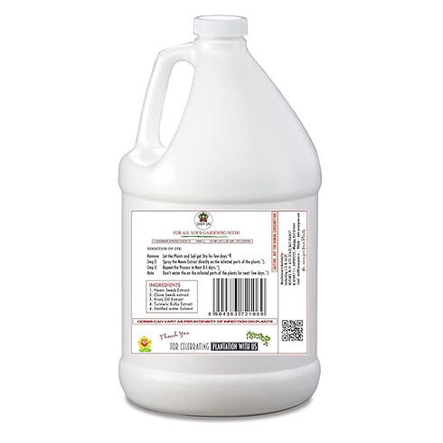 Garden King Neem Oil Premium Essential Organic Liquid Neem seeds Extract for using on all Types of Plants 500 ml