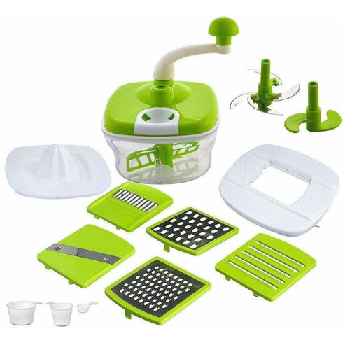 Advance Ten in One Food Processor, Vegetable Choppers Cutter, Juicer, Chipser, Dough Maker