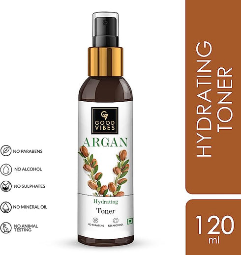 Good Vibes Argan Hydrating Face Toner 120ml