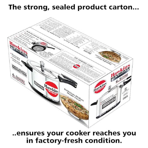 Hawkins Hevibase 6.5 L Induction Bottom Pressure Cooker (IH65)