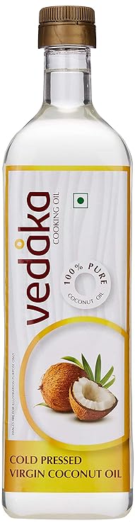Vedaka Cold Pressed Virgin Coconut Oil Bottle