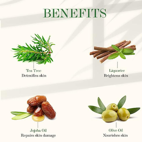 Good Vibes Green Tea Revitalising Face Cream