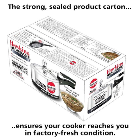 Hawkins Hevibase 2 L Induction Bottom Pressure Cooker (IH20)