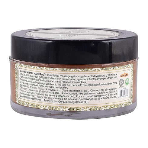 Khadi Natural Gold Herbal Facial Massage Gel 100g
