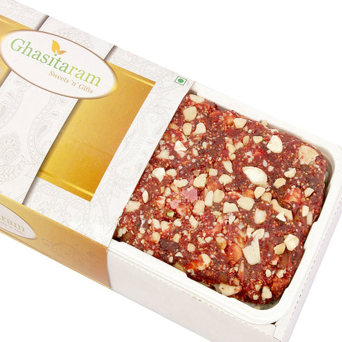 Ghasitaram sweets Dry Fruit Anjir Roll 500g
