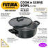 Hawkins Futura Hard Anodised Cook-n-Serve Bowl Handi 2 L with Lid (ACB20)