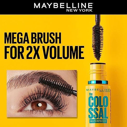 Maybelline Volum Express Colossal Black Waterproof Mascara