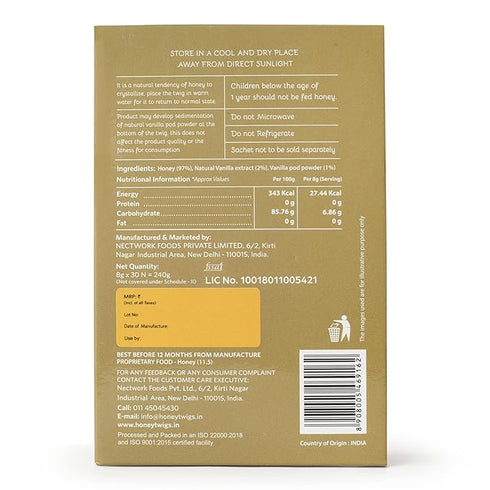Honey Twigs Vanilla Honey