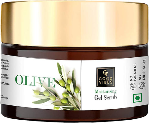 Good Vibes Olive Moisturizing Gel Scrub 50g