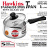 Hawkins Stainless Steel Tea Pan 15.1 cm Diameter with Glass Lid 1 L (SST10G)