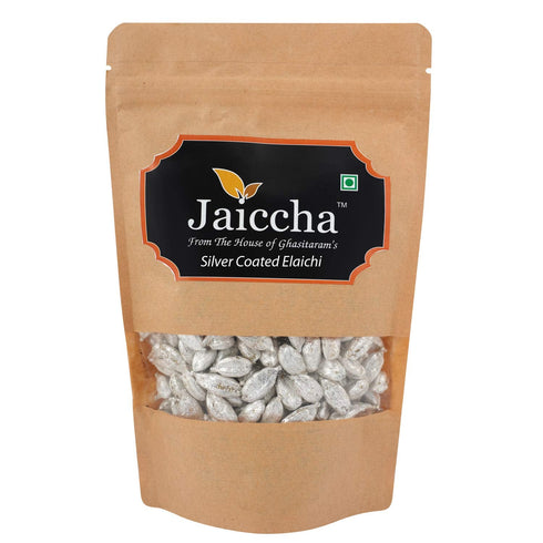 Jaiccha Ghasitaram Silver Coated Pure Elaichi