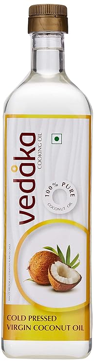 Vedaka Cold Pressed Virgin Coconut Oil Bottle