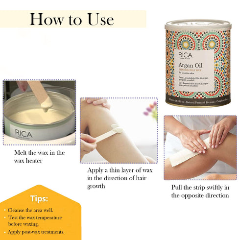 Rica Argan Oil Liposoluble Wax 800ml