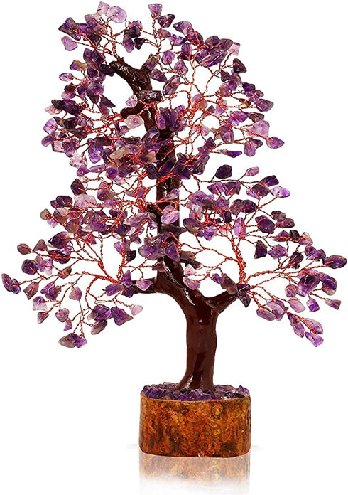 Pushkar Amethyst Crystal Tree for Healing Vastu