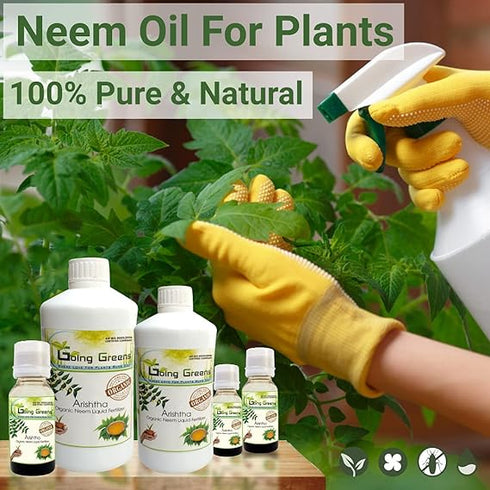 Going Greens Arishtha Organic Cold Pressed Pure Neem Oil